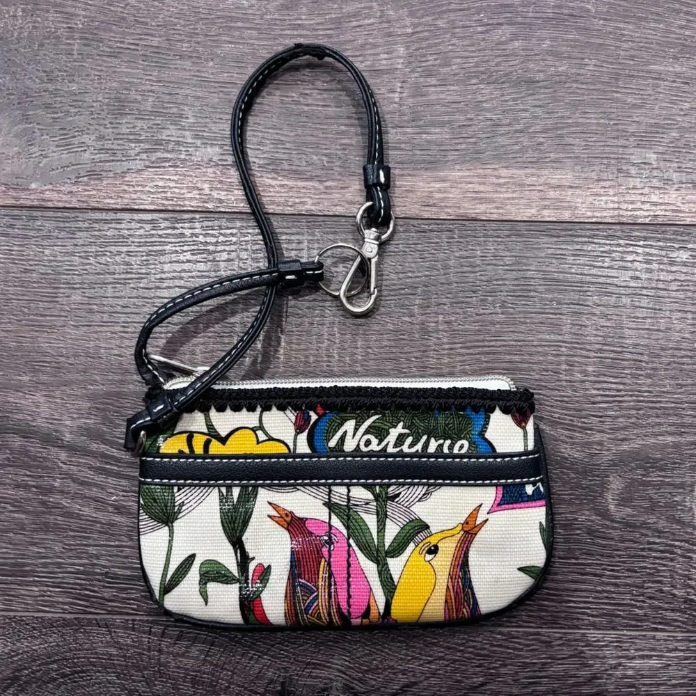 Sakroots Wristlet Small Nature Floral Print